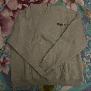 Essentials “Fear Of God” Oatmeal Hoodie